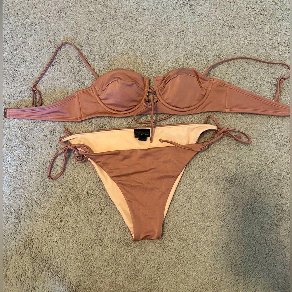La Hearts underwire tie bikini